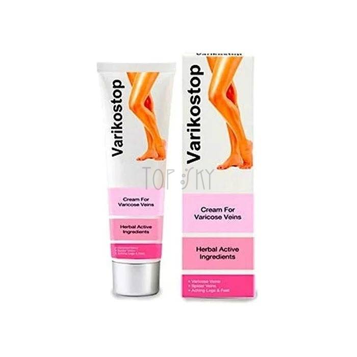 Varicostop - cream for varicose veins in Karkar