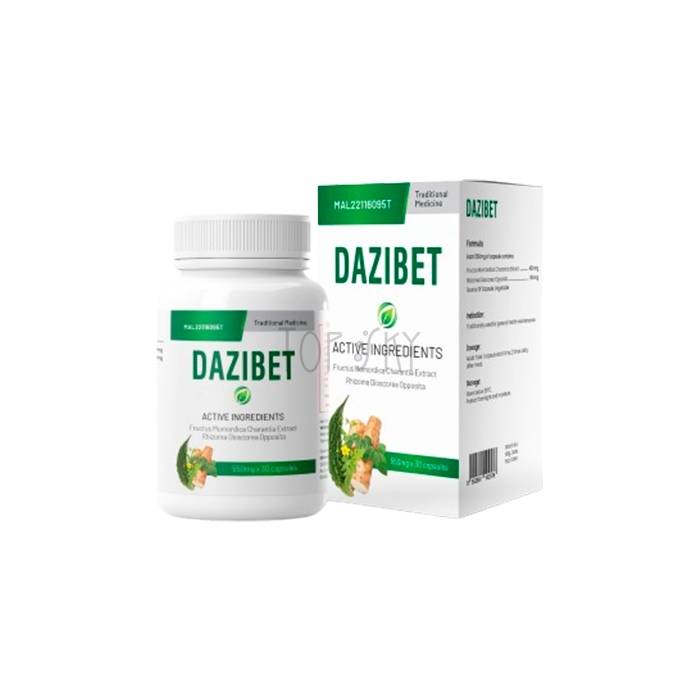 Dazibet - சர்க்கரை அளவை இயல்பாக்குவதற்கான பொருள் குலிமில்